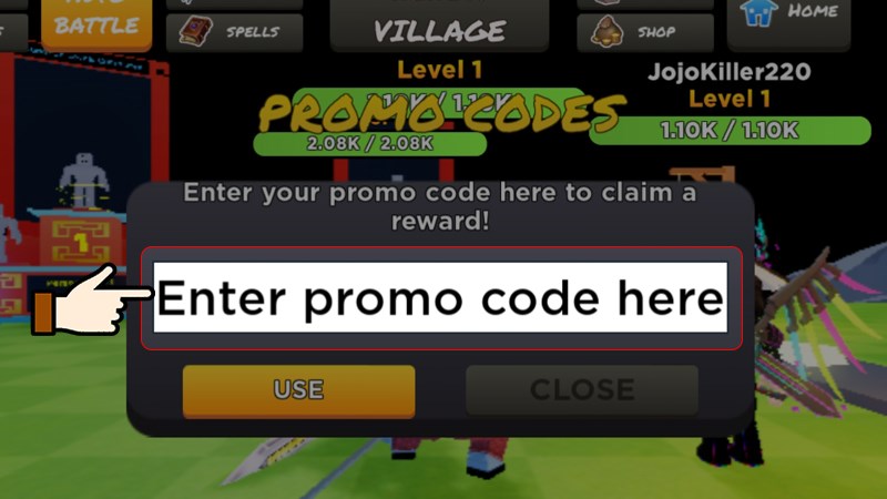 Nhập code quà tặng