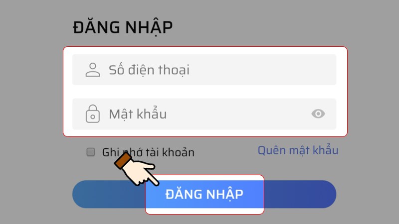 Đăng nhập tài khoản game Thiên Mệnh Tam Quốc