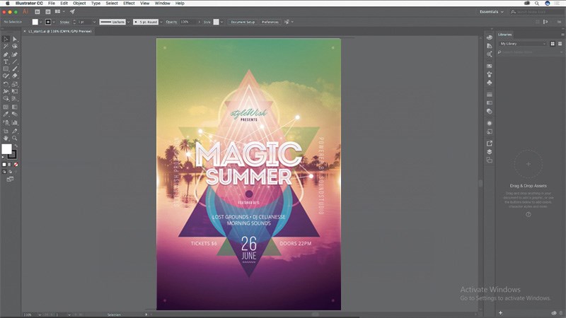 Adobe Illustrator: Phần mềm thiết kế poster, vẽ vector chuyên nghiệp