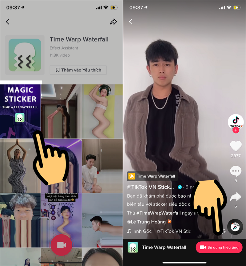 Click Sử dụng hiệu ứng Click Sử dụng hiệu ứng