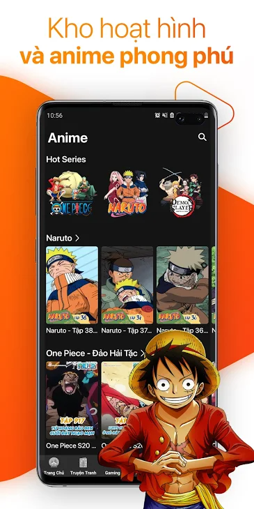 TOP 5 ứng dụng xem phim hoạt hình Anime tốt nhất hiện nay