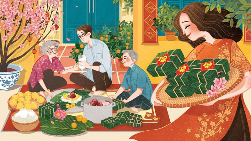 Gói bánh chưng, bánh tét
