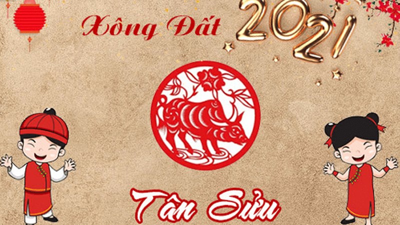 Xông đất là gì? Cách chọn tuổi xông đất Tết Tân Sửu 2021 may mắn
