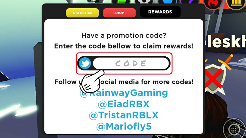 Nhấn v&agrave;o &ocirc; Code