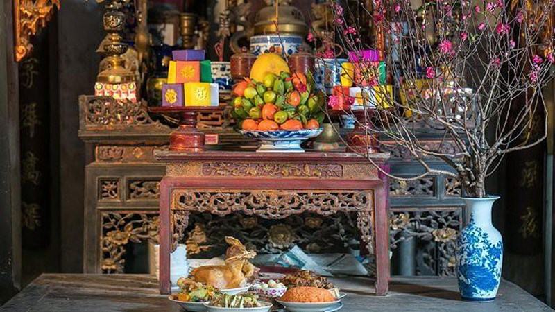 Lễ vật nghi thức cúng đưa ông bà