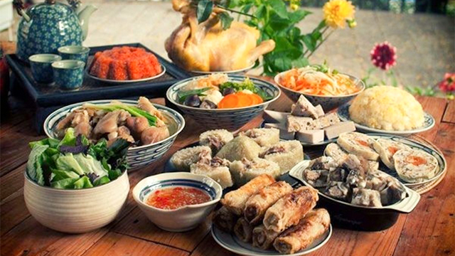Vietnamese Traditional Tet Holiday Foods