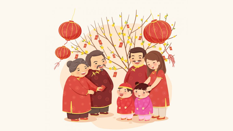 Wishing my dear family a peaceful and happy new year