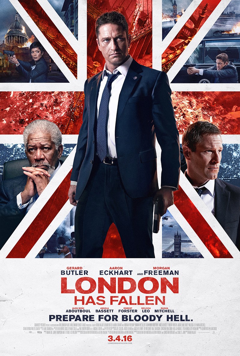 Poster Luân Đôn Thất Thủ (2016)