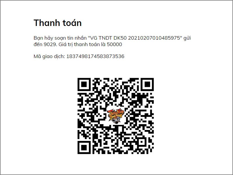 Soạn tin nhắn hoặc quét mã QR