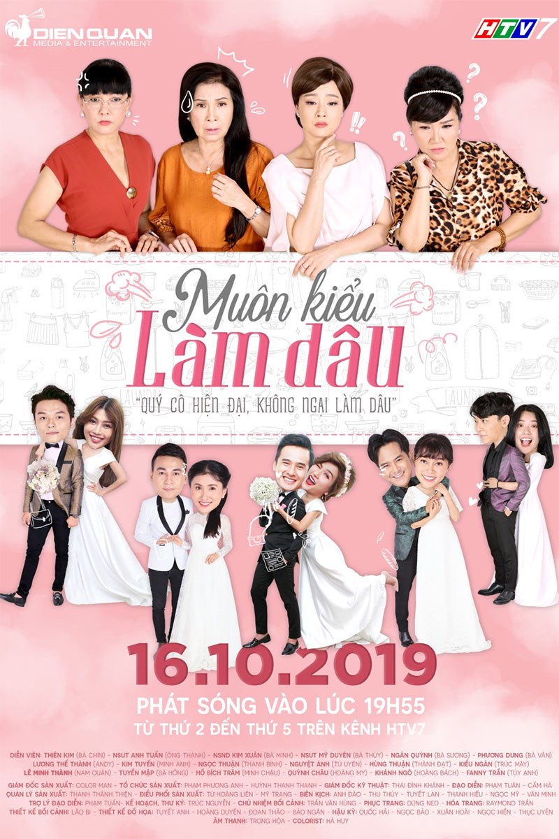 Muôn kiểu làm dâu của 4 người bạn thân