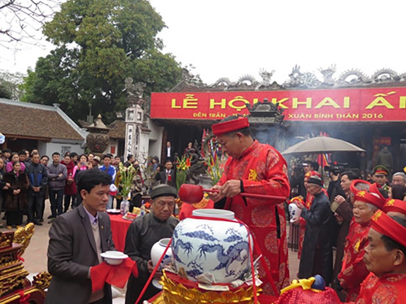 Lễ hội khai ấn đền Trần - Nam Định