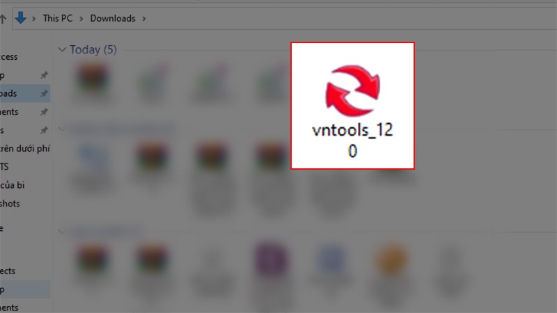 Tải phần mềm vnTools về máy