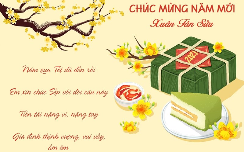 Mẫu câu chúc tết 10