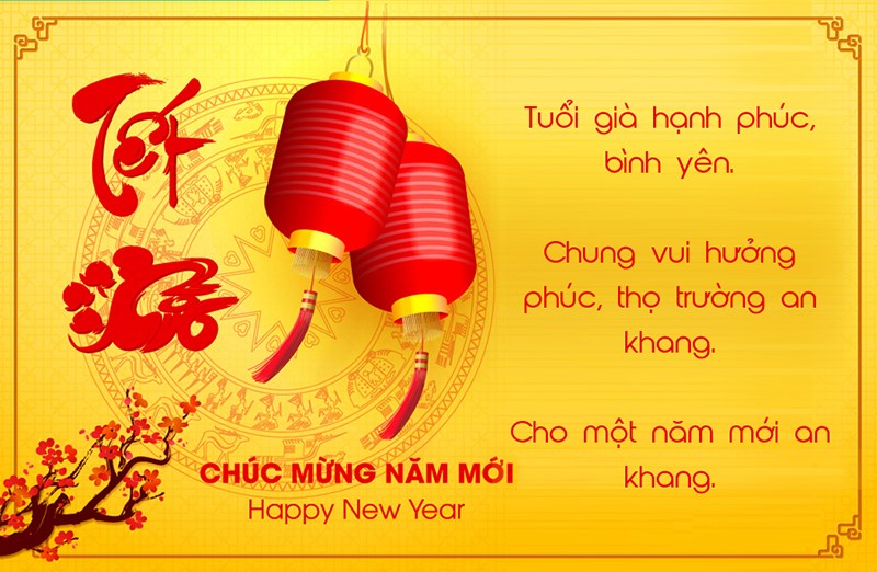 Mẫu câu chúc tết 40