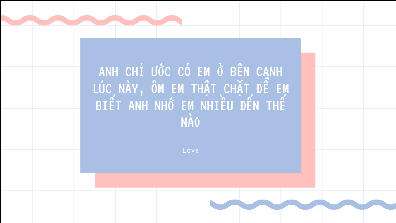 Yêu xa nhưng trái tim anh luôn nghĩ về em