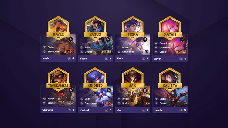 Đội hình Song Đấu Đao Phủ DTCL Mùa 4.5 Đội hình Song Đấu Đao Phủ DTCL Mùa 4.5