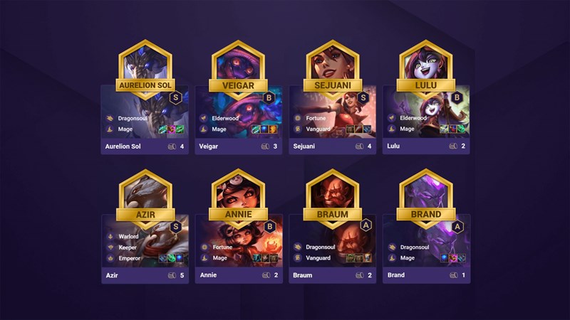 Đội h&igrave;nh Thần T&agrave;i Ph&aacute;p Sư DTCL M&ugrave;a 4.5