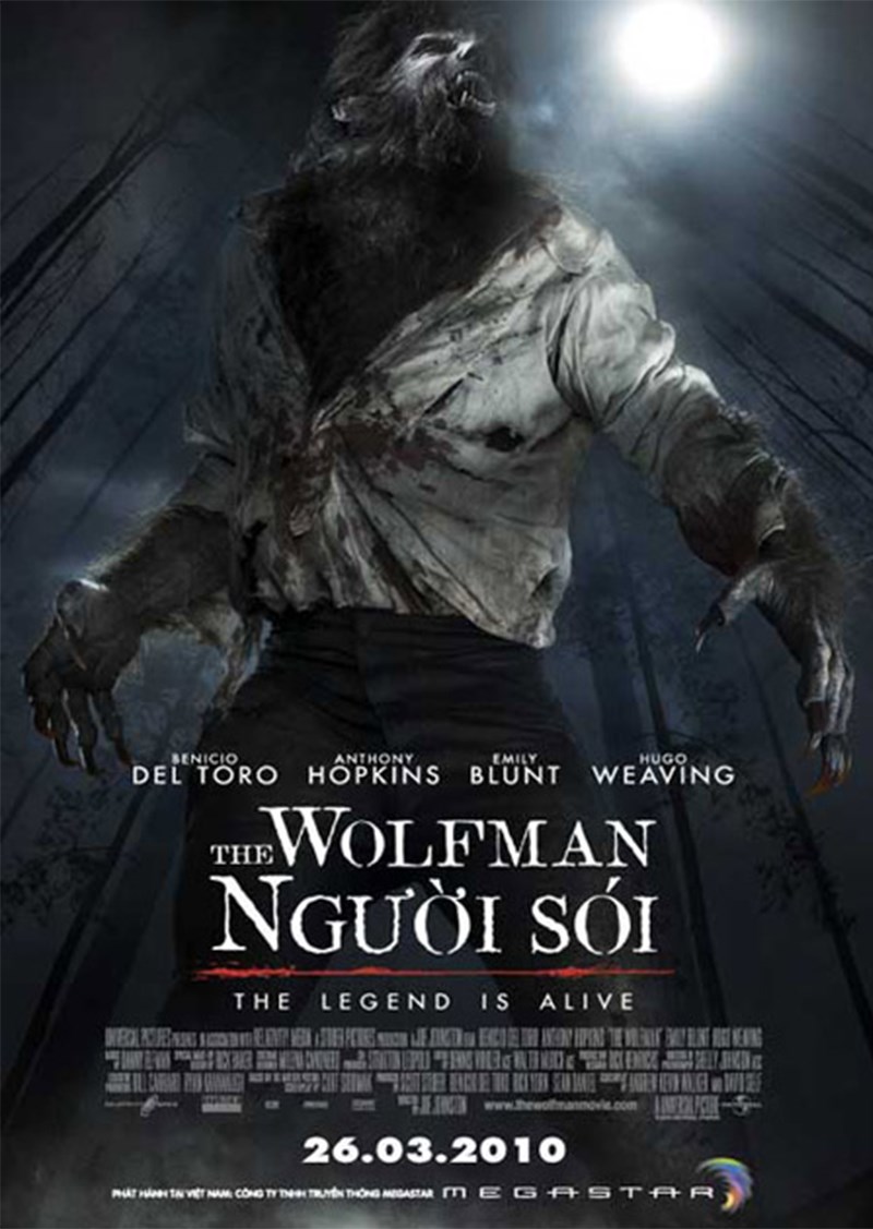 Poster phim Người sói - The wolfman (2010)