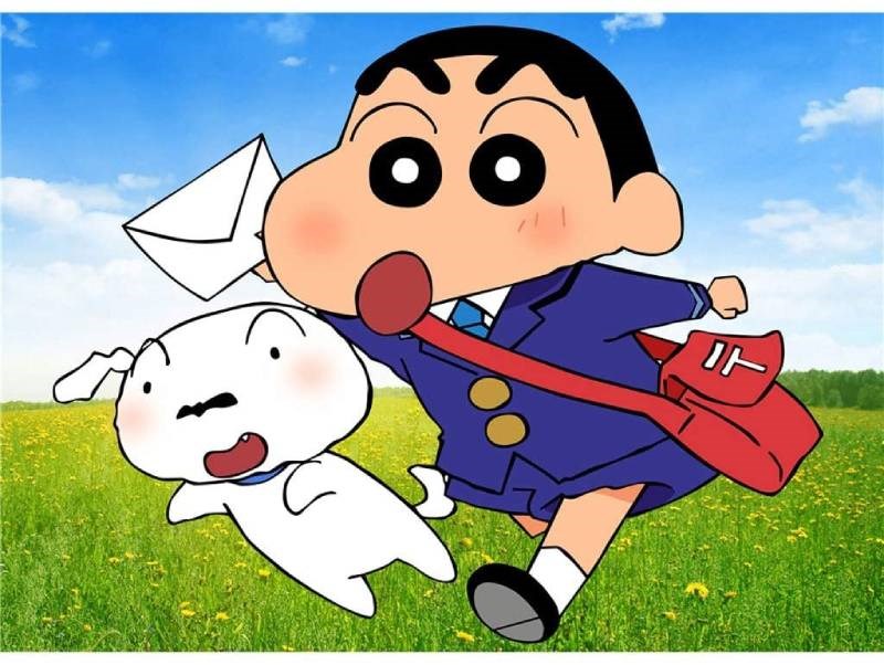 Cậu bé Shin hồn nhiên