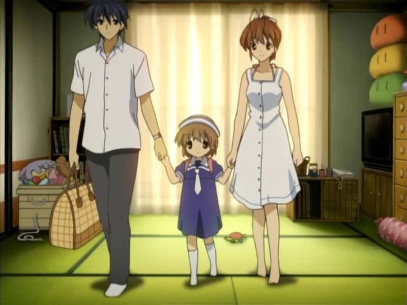 Tomoya, Ushio và Nagisa