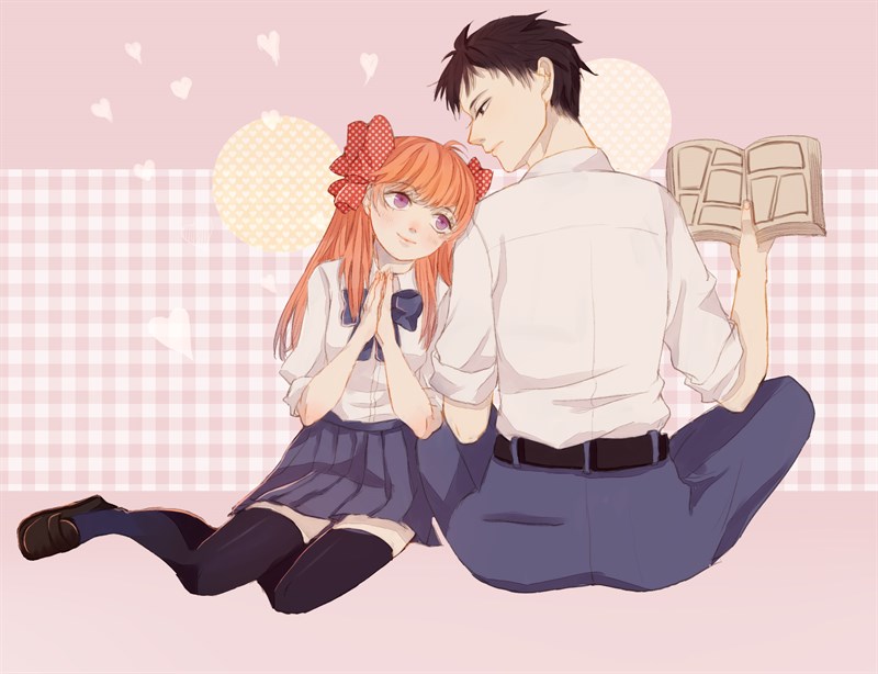 Chiyo Sakura (bên trái) và Umetarou Nozaki (bên phải)