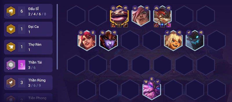 Đội hình cuối trận Đội hình cuối trận