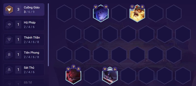 Đội h&igrave;nh đầu trận