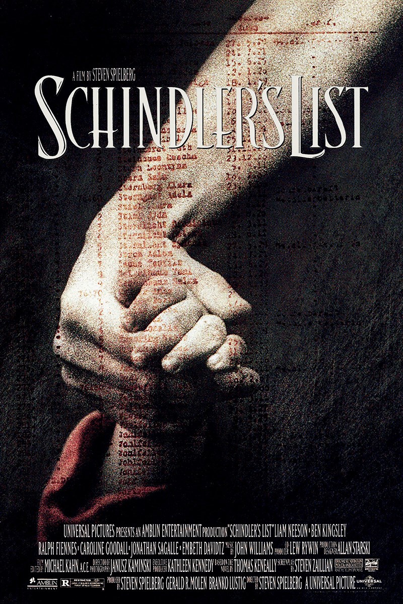 Poster phim Bản danh sách của Schindler