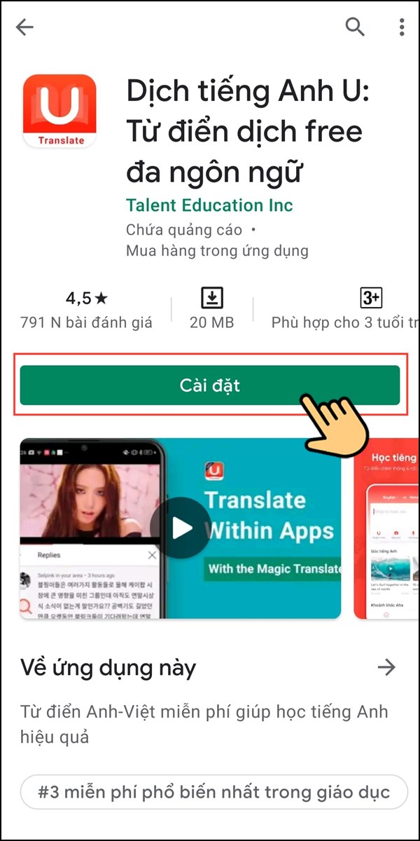 Cách Dịch Tiếng Anh Khi Chơi Game Ngay Trên Màn Hình Điện Thoại