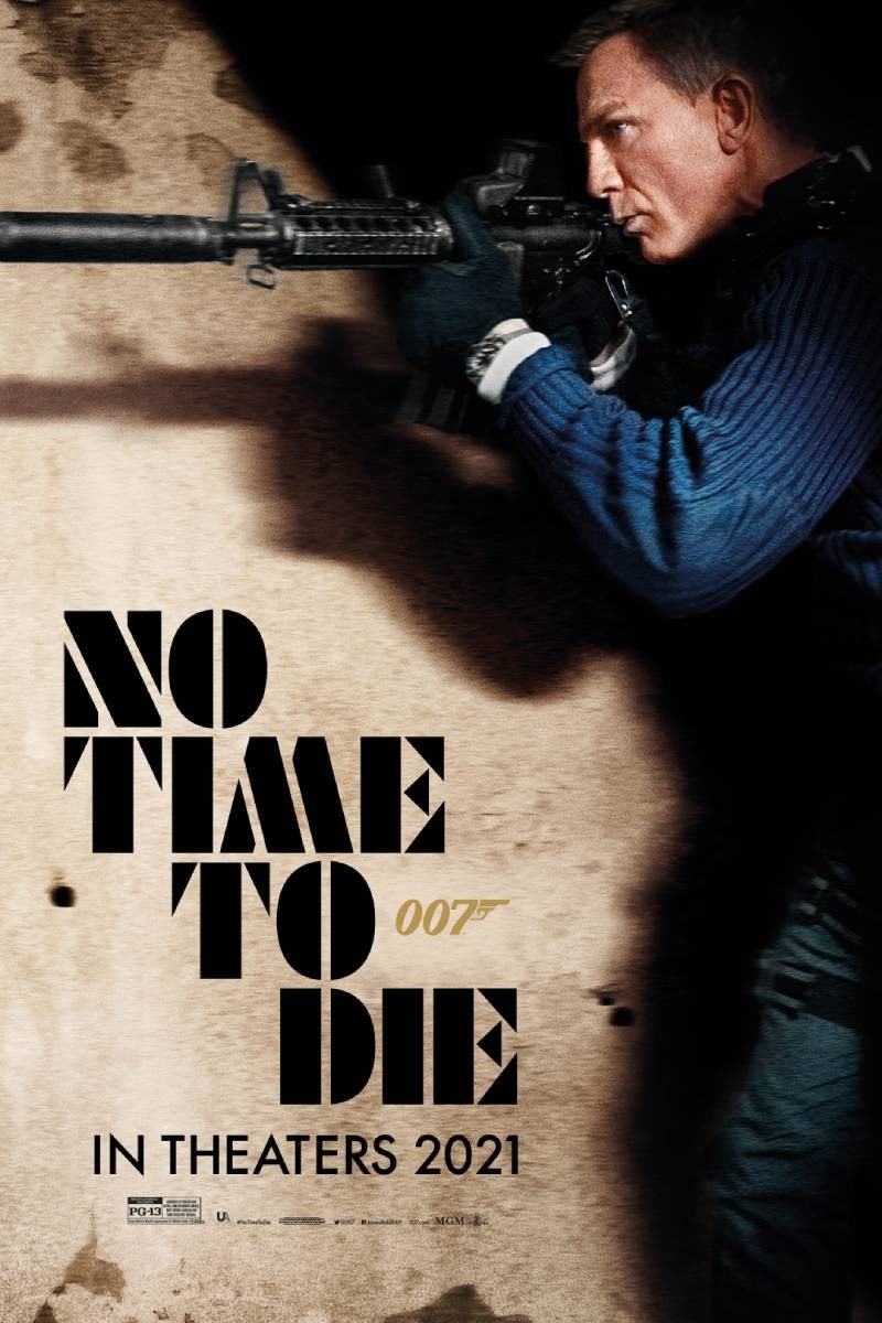 Poster của bộ phim Bond 25: No time to die