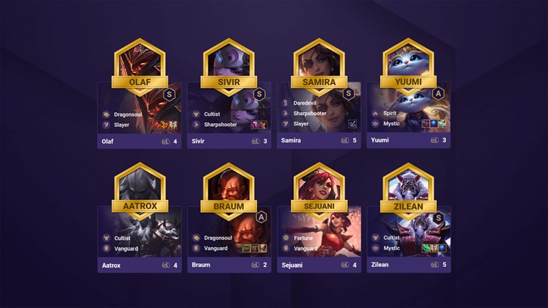 Đội h&igrave;nh Đồ Tể Ti&ecirc;n Phong DTCL M&ugrave;a 4.5