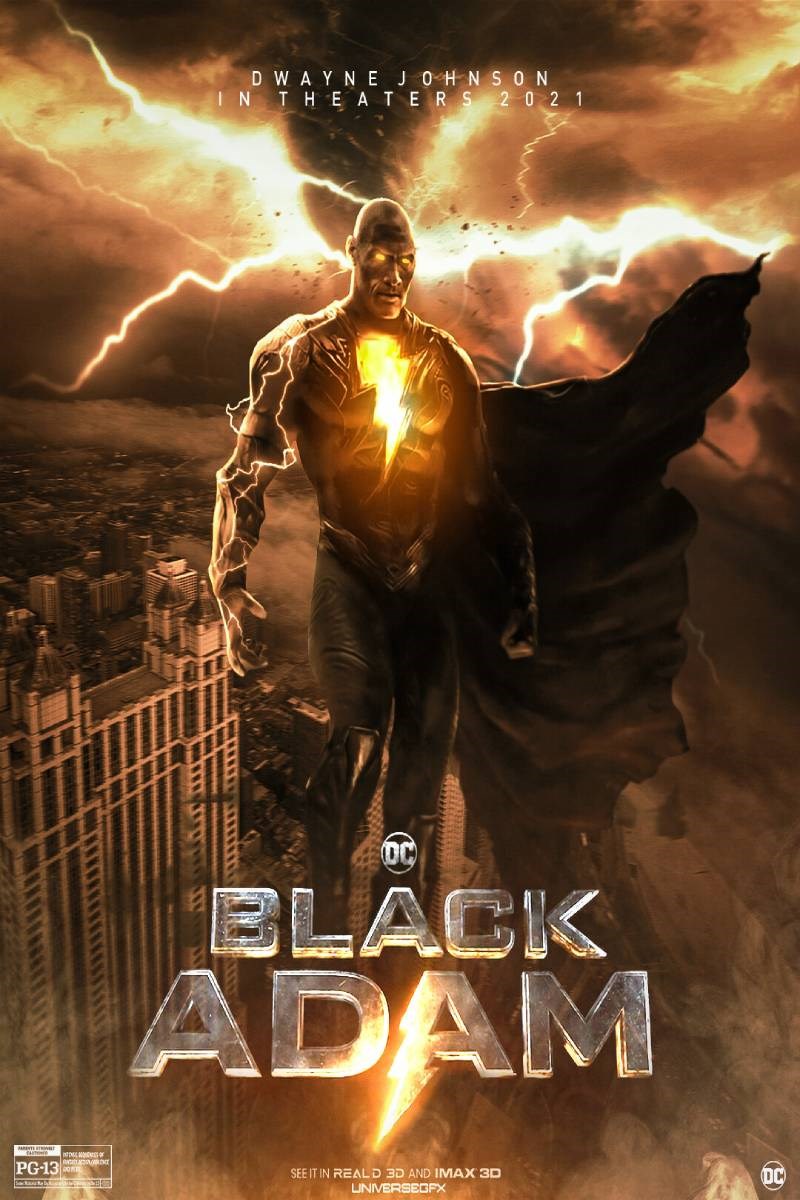 Poster của phim Black Adam