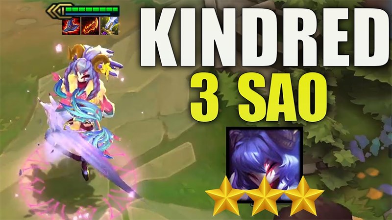 Kindred Thánh Thần 3 Sao cầm full trang bị