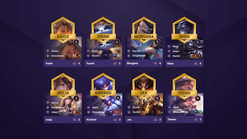 Đội h&igrave;nh Linh Hồn Th&aacute;nh Thần DTCL M&ugrave;a 4.5