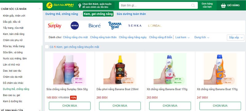 Mỹ phẩm, dụng cụ làm đẹp