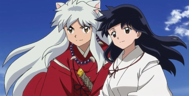 InuYasha (bên trái) và Kagome (bên phải)