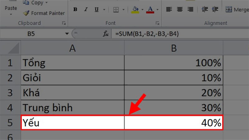 Nhấn&nbsp;Enter để ra kết quả