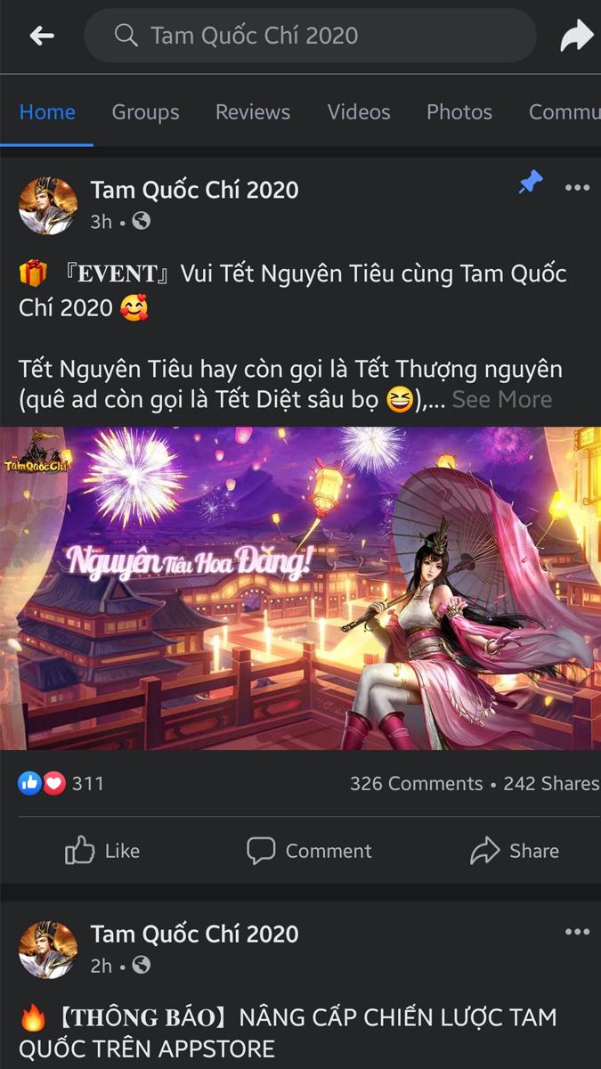 Tham gia sự kiện