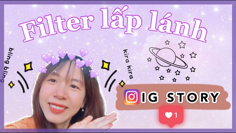 Hiệu ứng filter mặt nạ lấp lánh trên Instagram Hiệu ứng filter mặt nạ lấp lánh trên Instagram