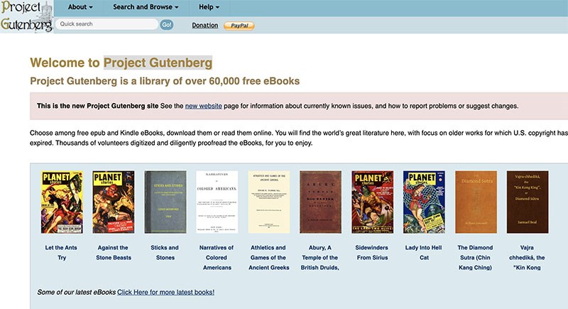 Project Gutenberg