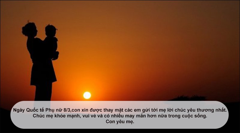 Lời chúc Mẹ nhân ngày 8/3