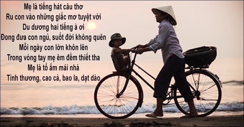 Thơ tặng Mẹ ngày 8/3 ý nghĩa