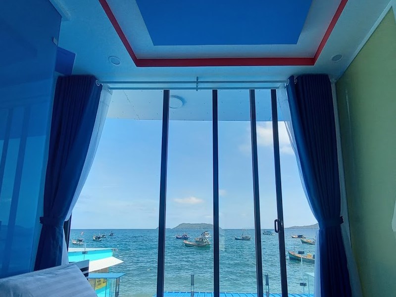 View biển tại Nhà nghỉ Sky&Sea Nam Du