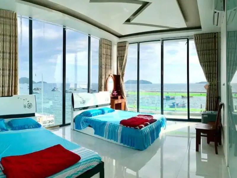 Homestay Quang Sáng có thiết kế hiện đại