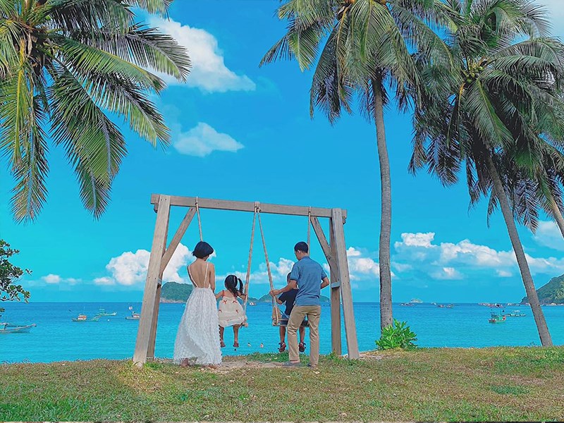 Điểm sống ảo tại Langchia Nam Du Resort