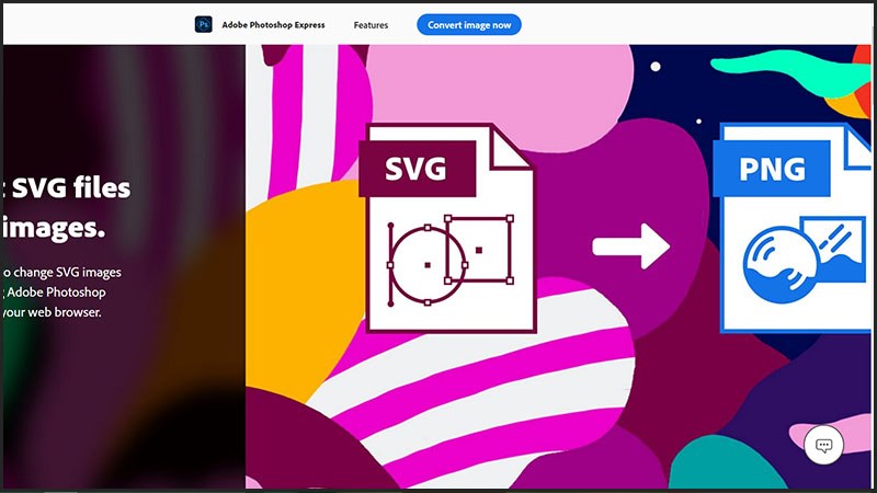 Convert SVG to PNG online | Adobe Photoshop Express