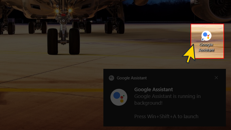 Khởi động Google Assistant