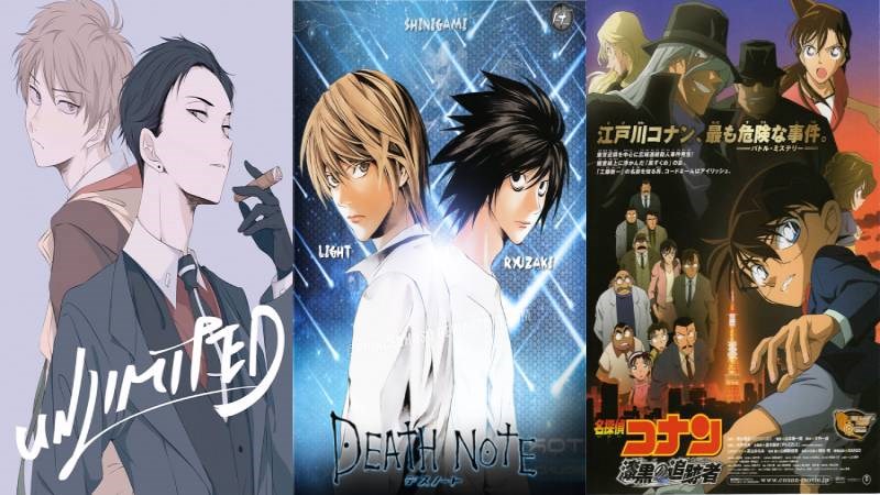 Top 15 phim anime trinh thám, thám tử Nhật Bản hay, hấp dẫn nhất 