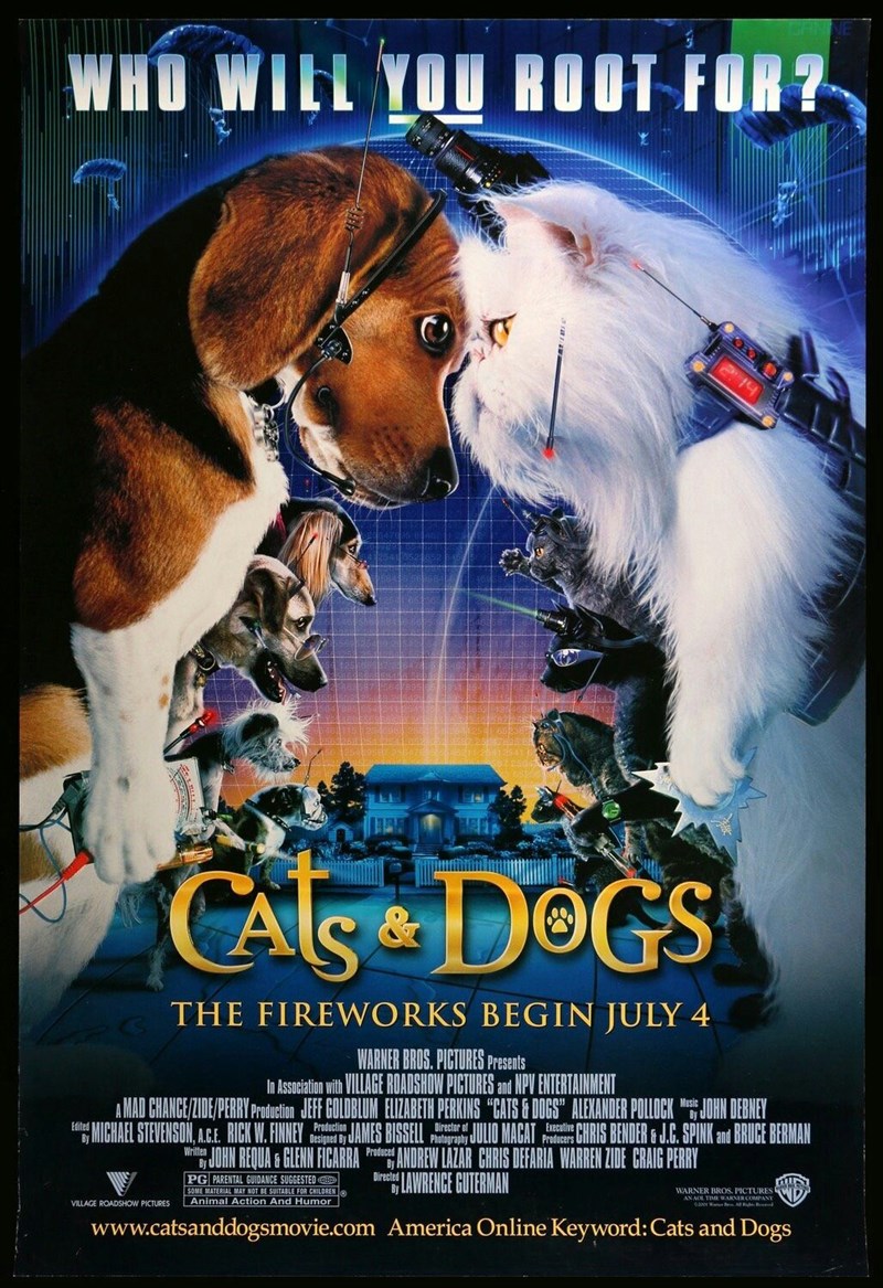 Poster phim Cats and Dogs