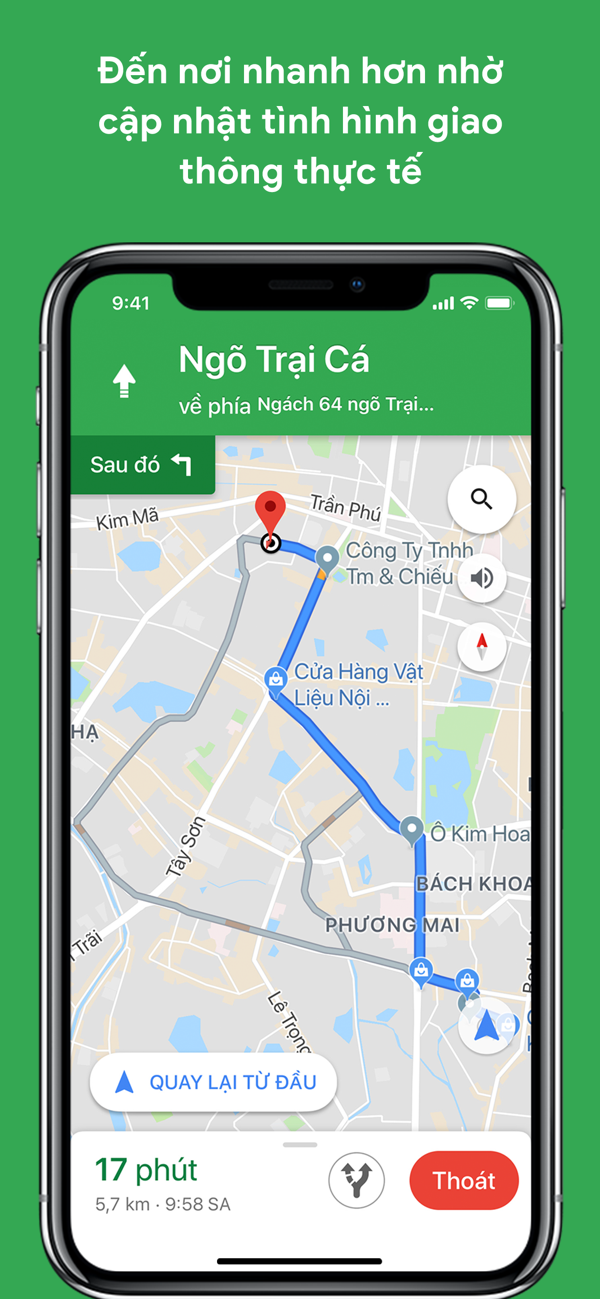 Giải đáp app bản đồ chỉ đường chính xác và đầy đủ